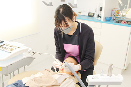 むし歯予防のための通院を